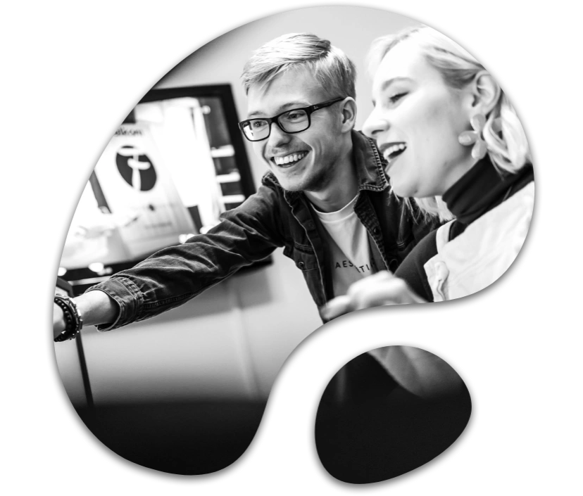 Kayleigh en Stan blob